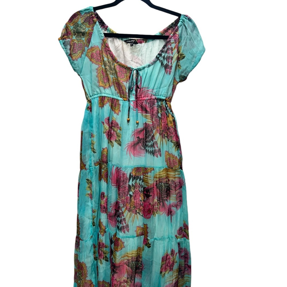 NWOT Chaudry size small flowy dress